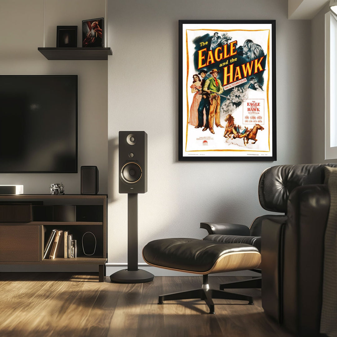 "Eagle And The Hawk" (1950) Framed Movie Poster