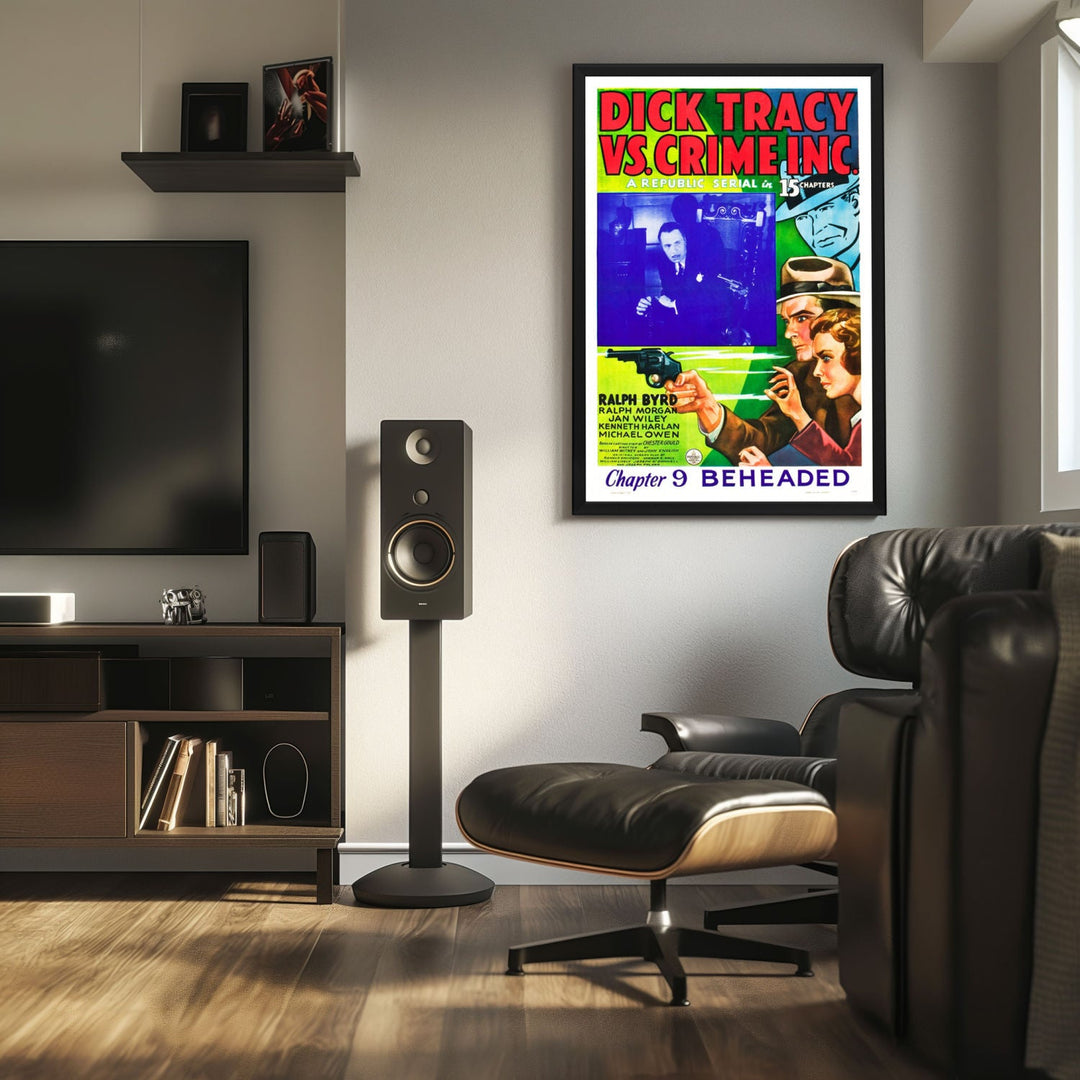 "Dick Tracy Vs. Crime Inc" (1941) Framed Movie Poster