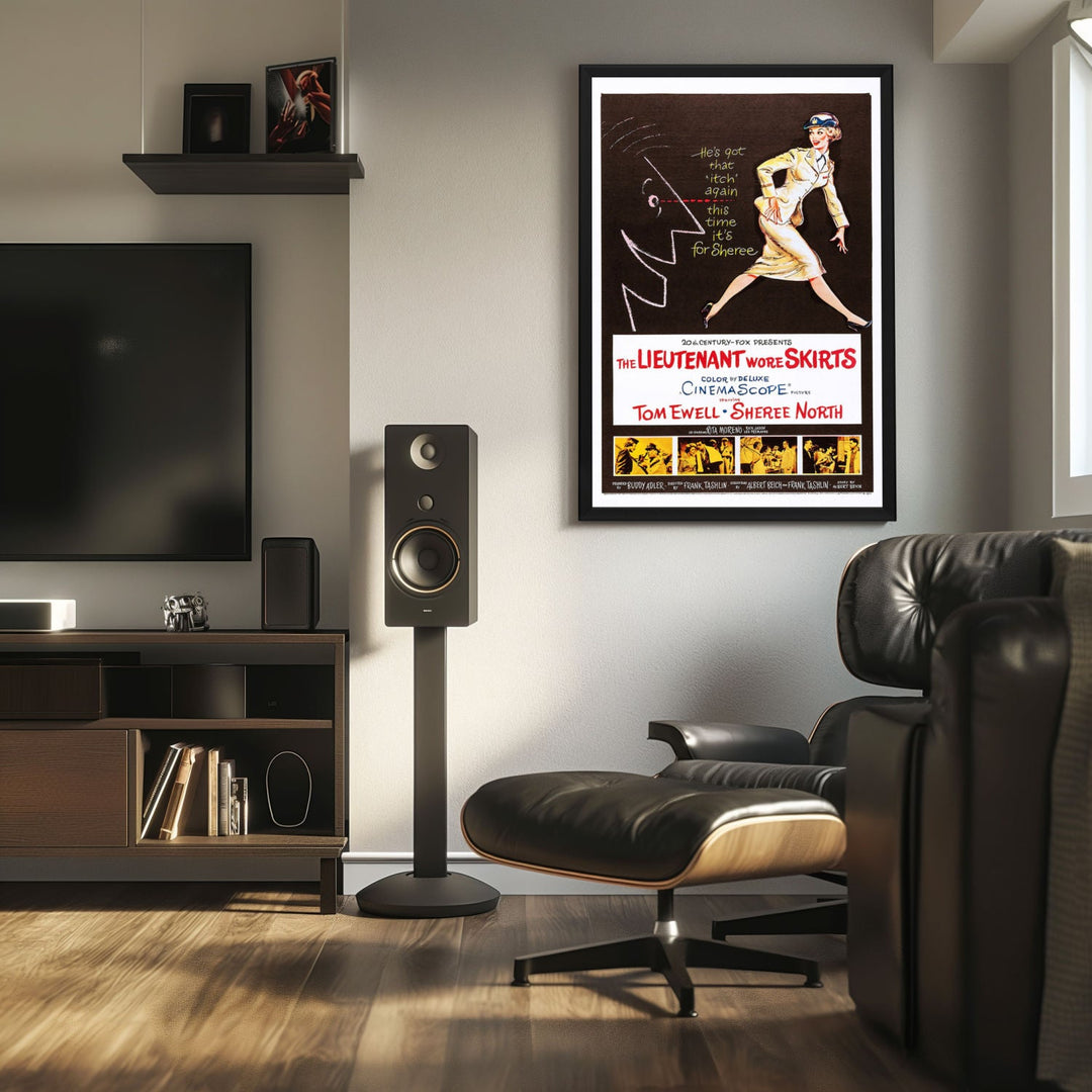 "Lieutenant Wore Skirts" (1956) Framed Movie Poster