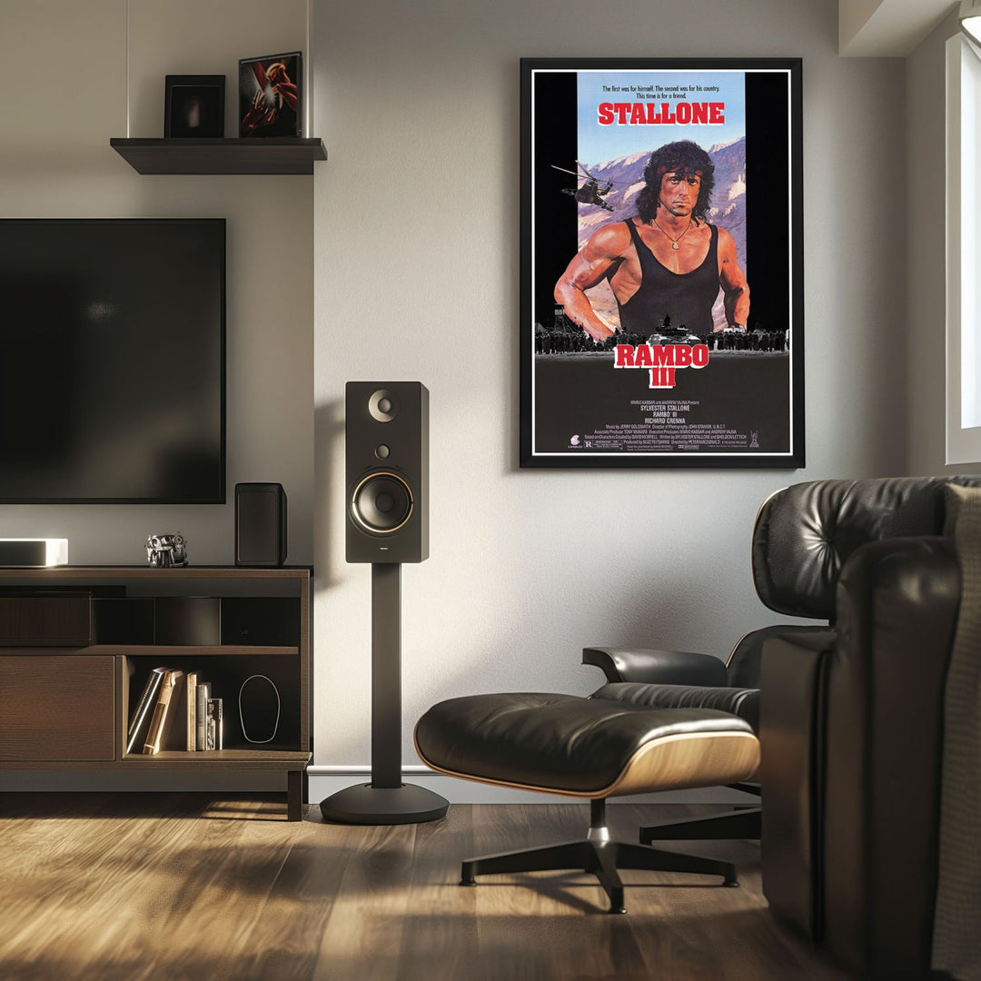"Rambo III" (1988) Framed Movie Poster