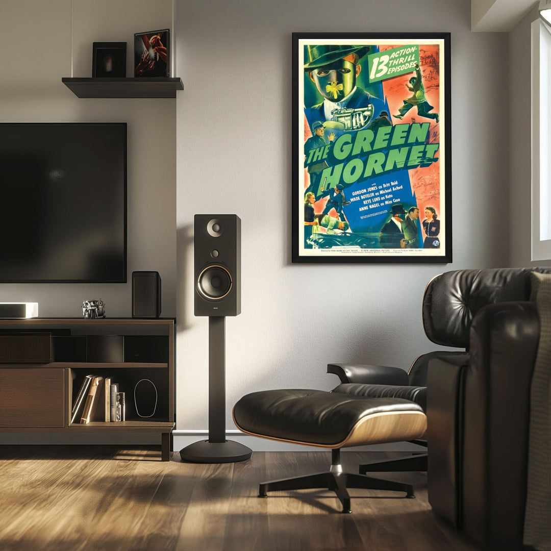 "Green Hornet" (1940) Framed Movie Poster