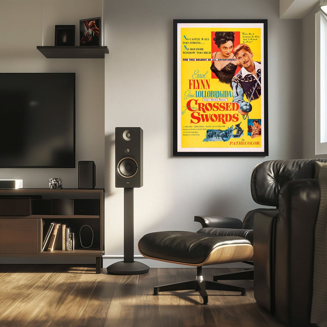 "Crossed Swords" (1929) Framed Movie Poster