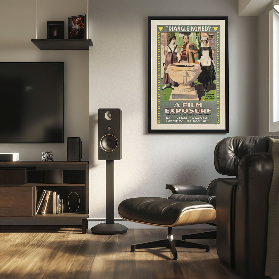 "Film Exposure" (1917) Framed Movie Poster