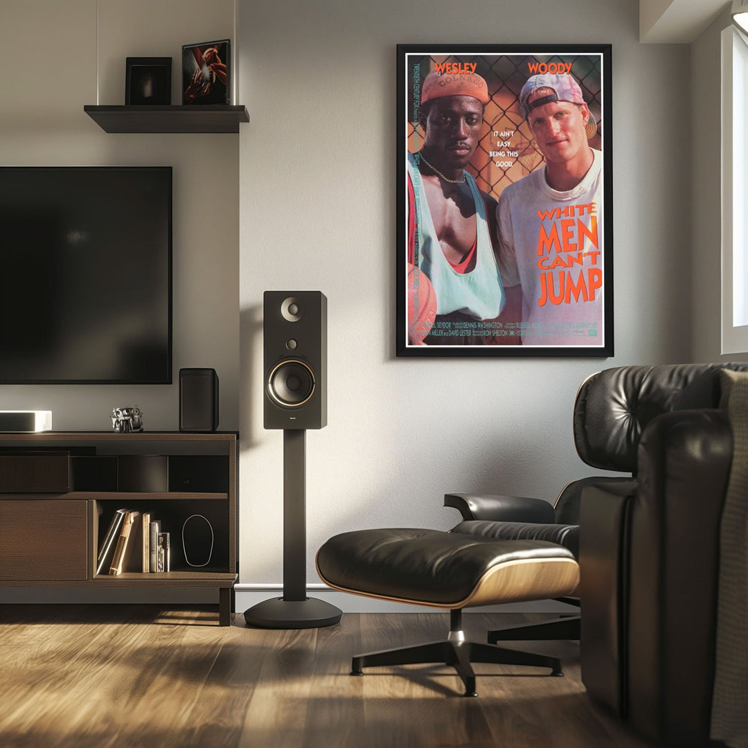 "White Men Can't Jump" (1992) Framed Movie Poster