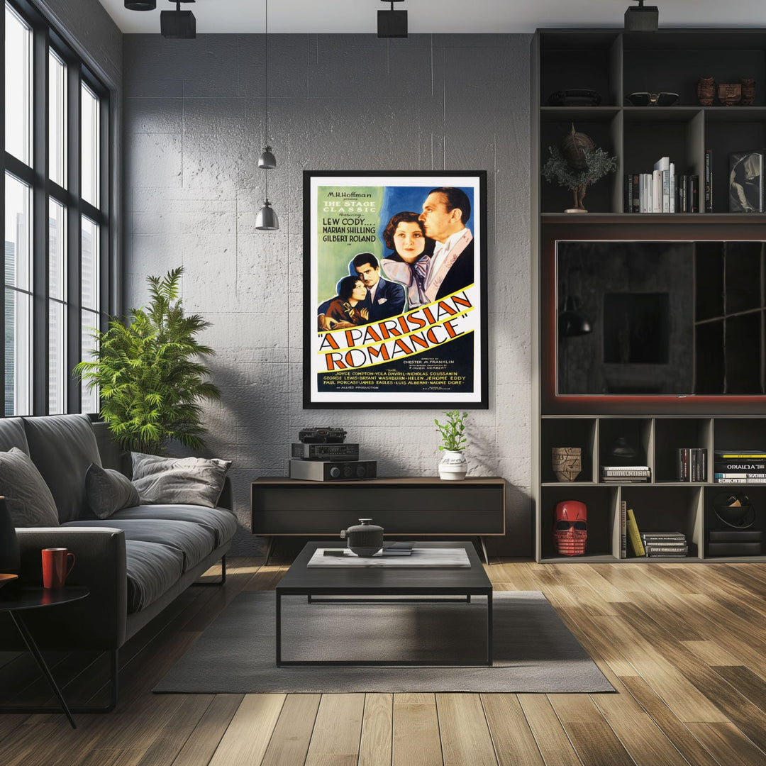 "Parisian Romance" (1932) Framed Movie Poster
