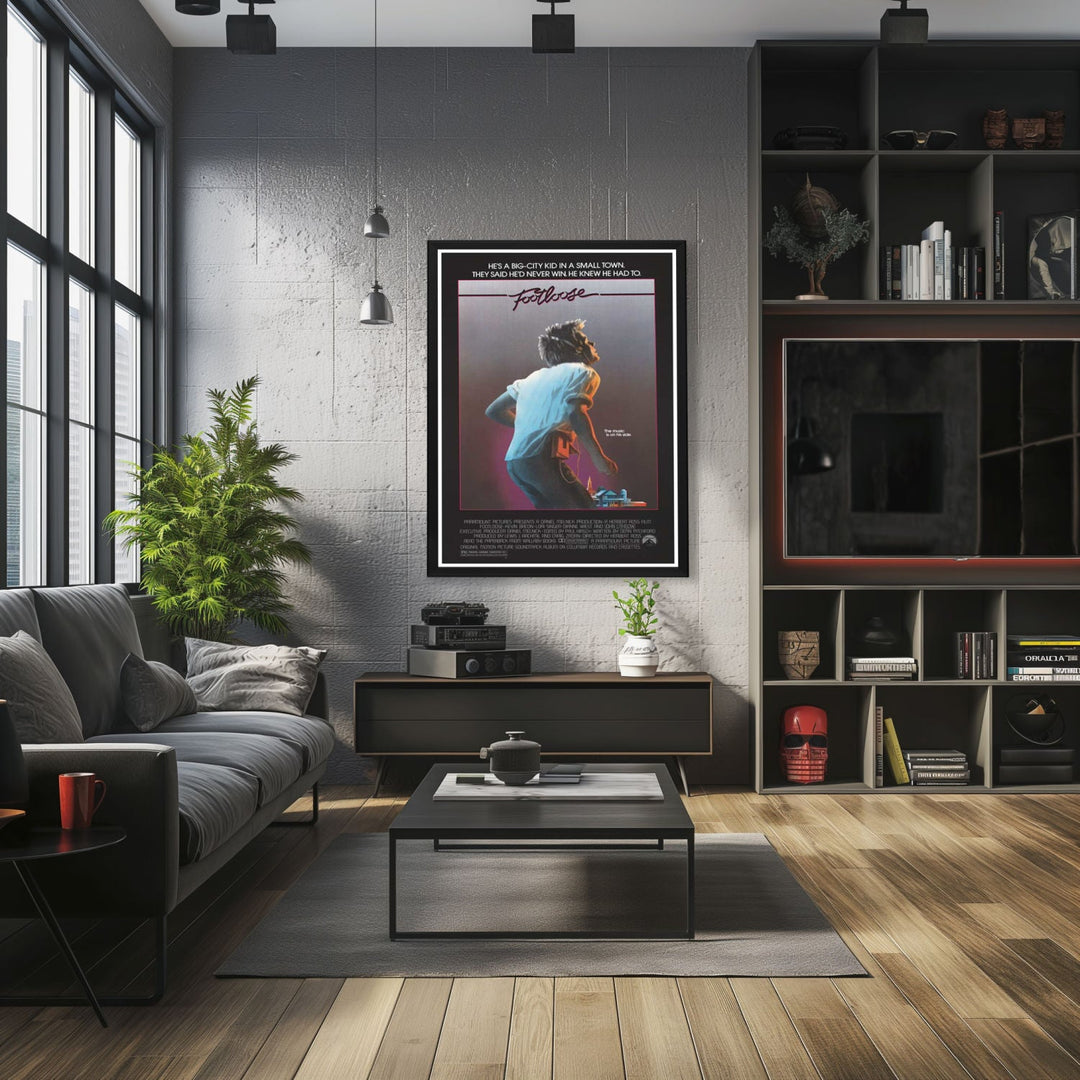 "Footloose" (1984) Framed Movie Poster