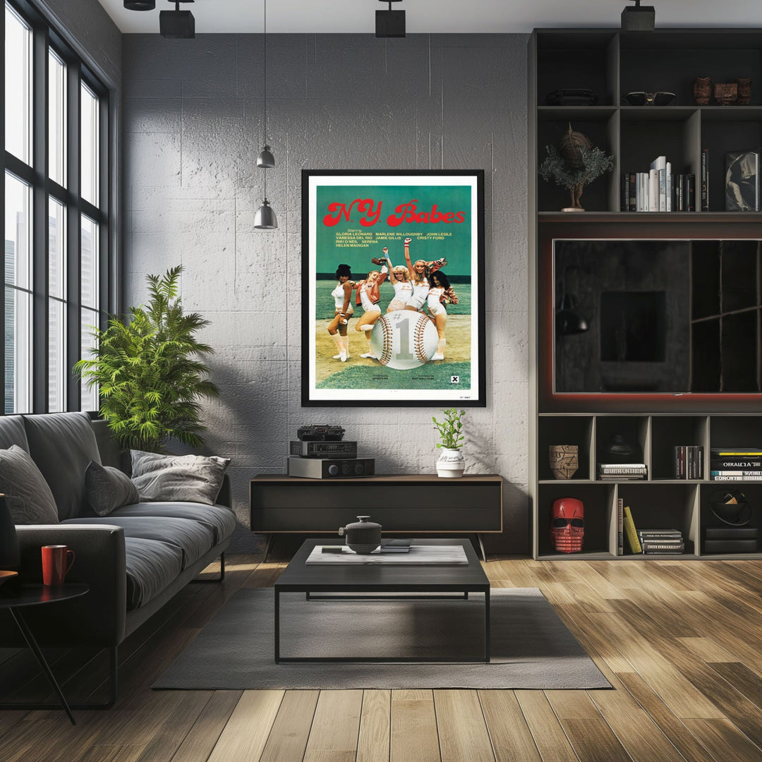 "N.Y. Babes" (1979) Framed Movie Poster