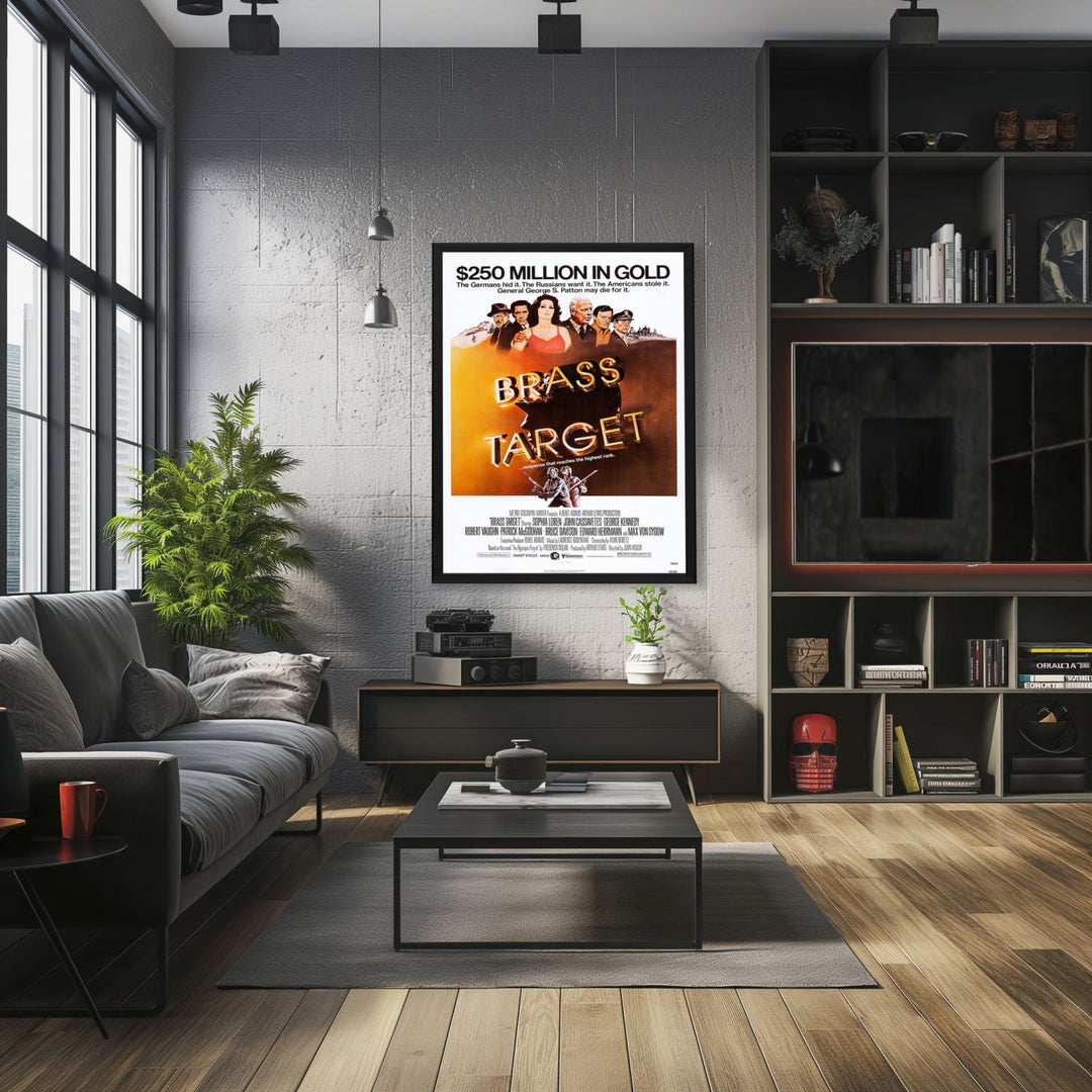 "Brass Target" (1978) Framed Movie Poster
