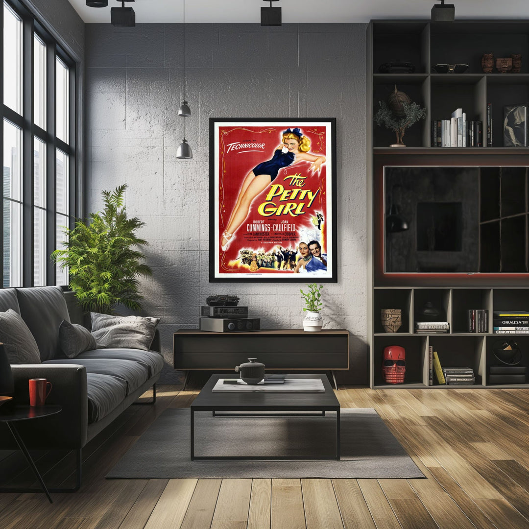 "Petty Girl" (1950) Framed Movie Poster