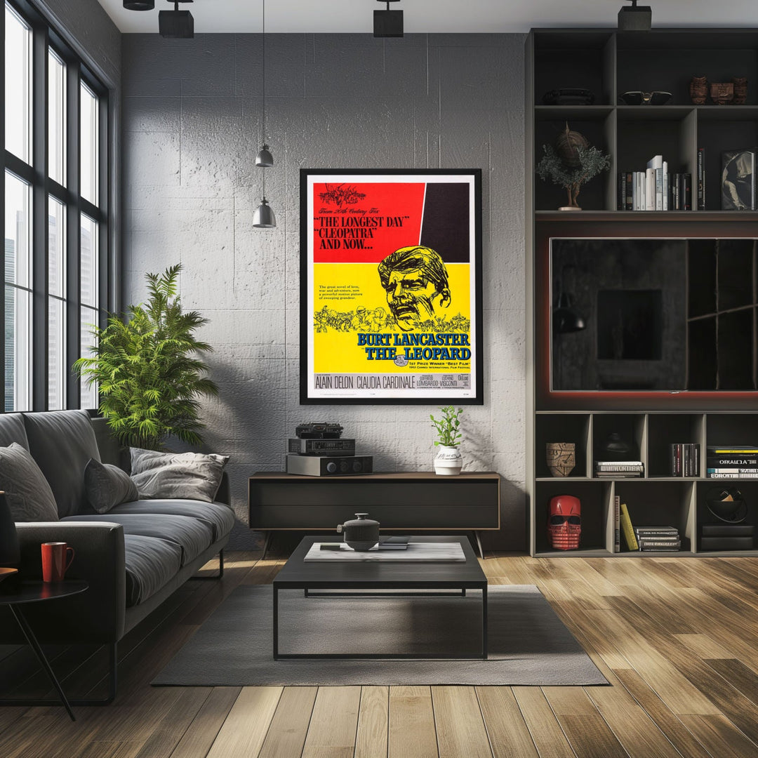 "Leopard" (1963) Framed Movie Poster