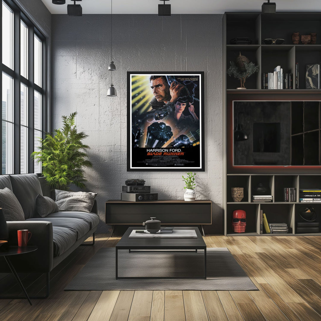 "Blade Runner" (1982) Framed Movie Poster
