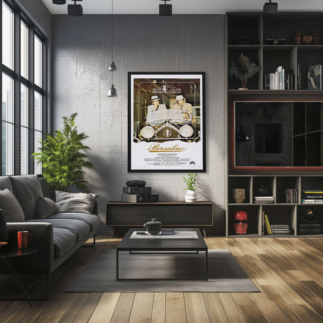 "Borsalino" (1970) Framed Movie Poster