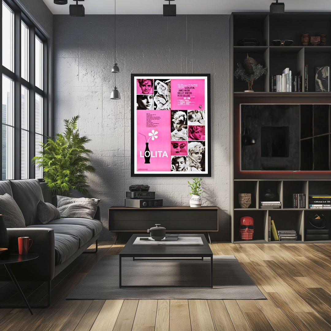 "Lolita" (1962) Framed Movie Poster