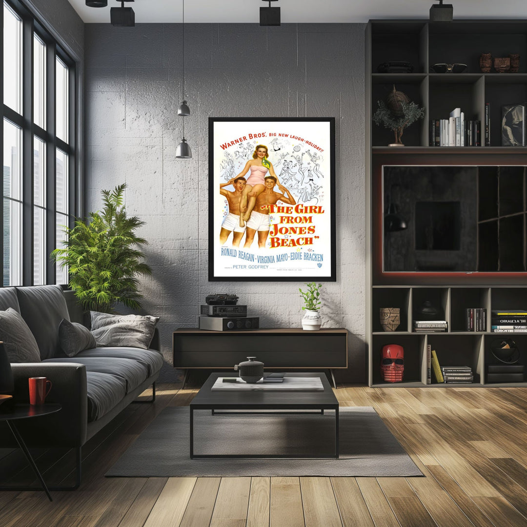 "Girl From Jones Beach" (1949) Framed Movie Poster