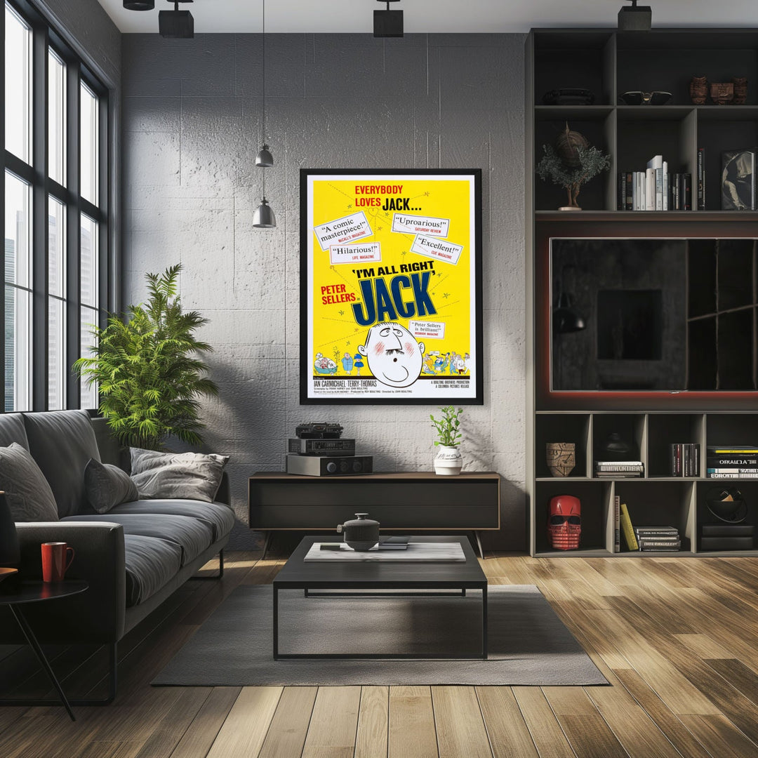 "I'm All Right Jack" (1959) Framed Movie Poster