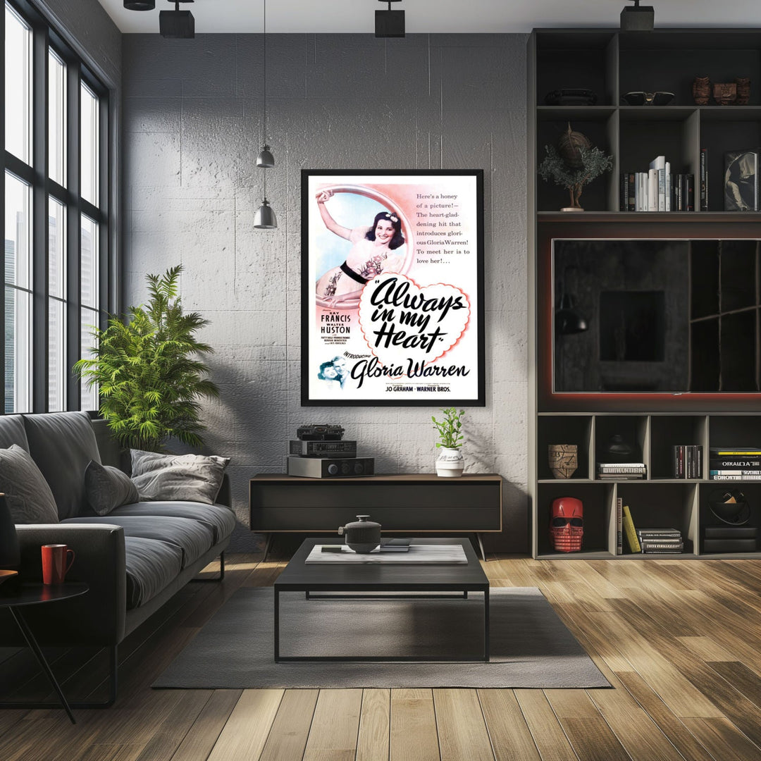 "Always In My Heart" (1942) Framed Movie Poster