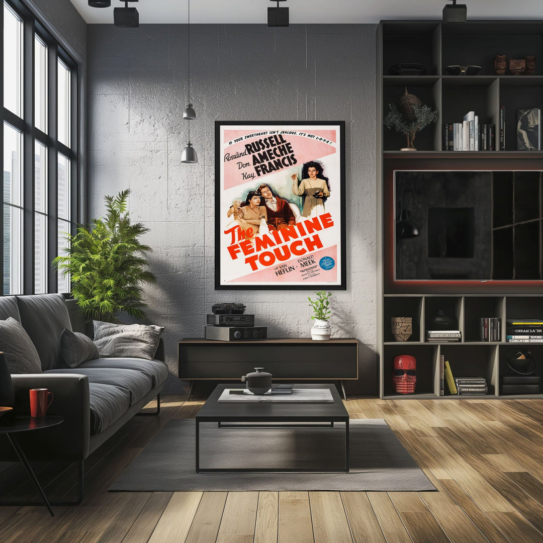 "Feminine Touch" (1941) Framed Movie Poster
