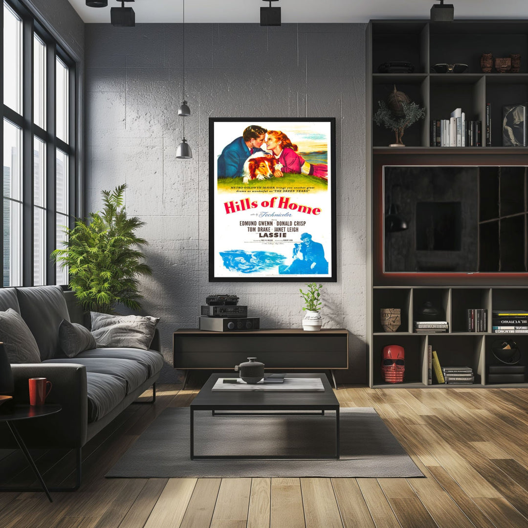 "Hills Of Home" (1948) Framed Movie Poster