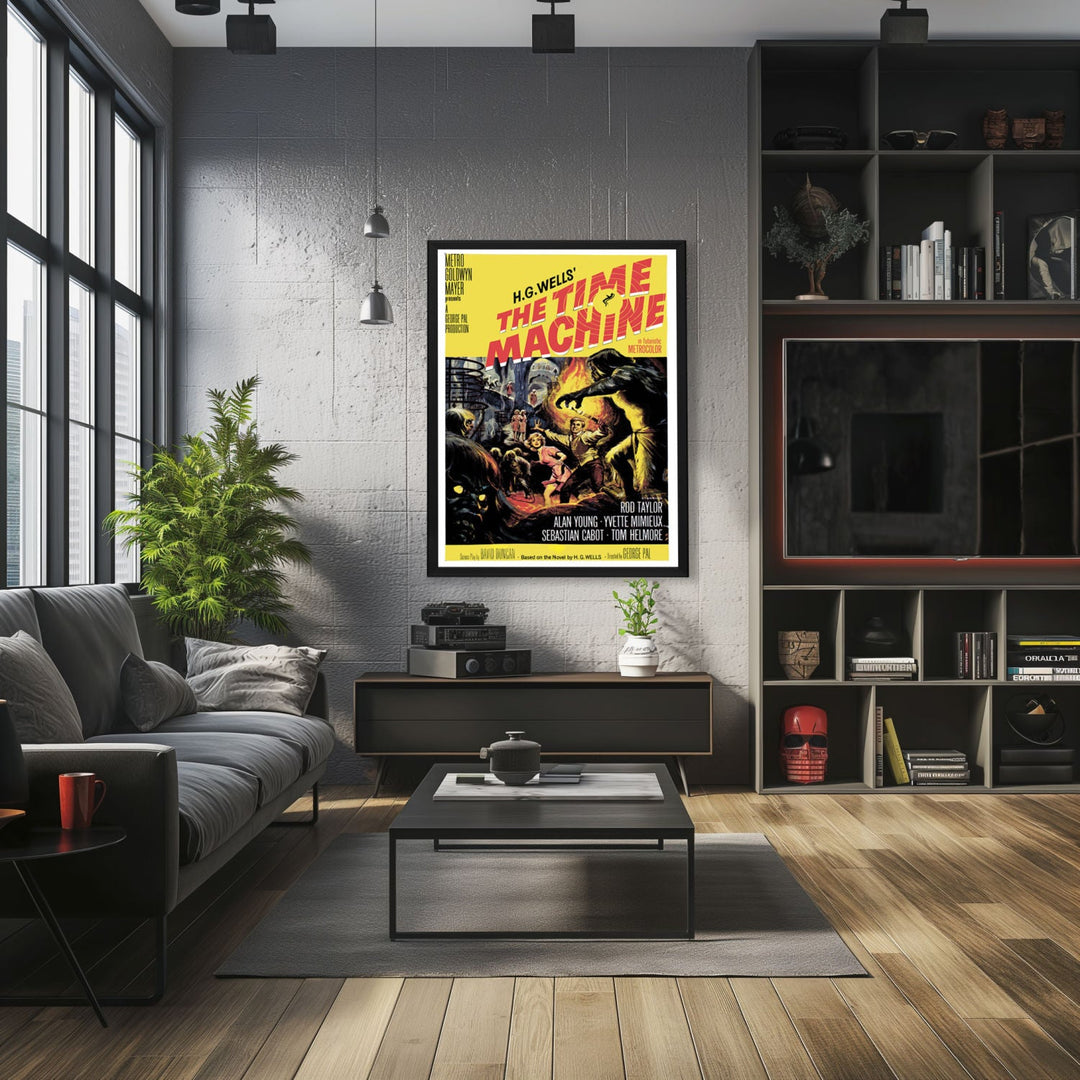 "Time Machine" (1960) Framed Movie Poster