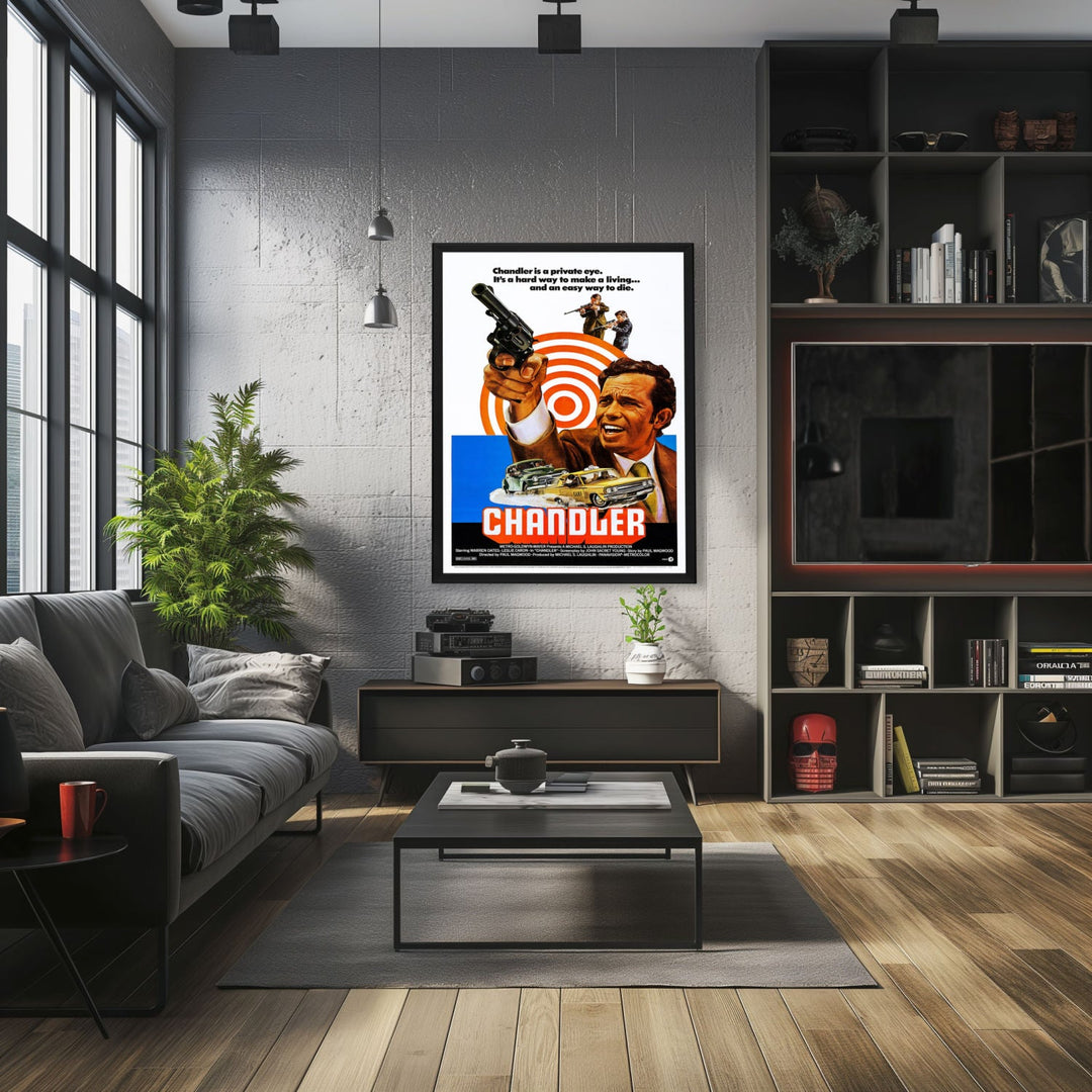 "Chandler" (1971) Framed Movie Poster