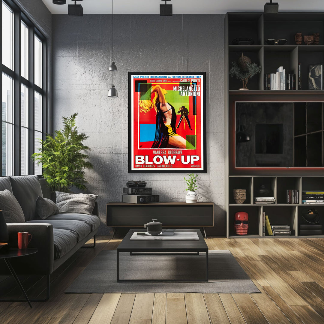 "Blowup" (1966) Framed Movie Poster