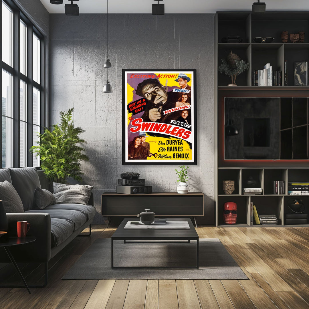 "White Tie And Tails" Framed Movie Poster