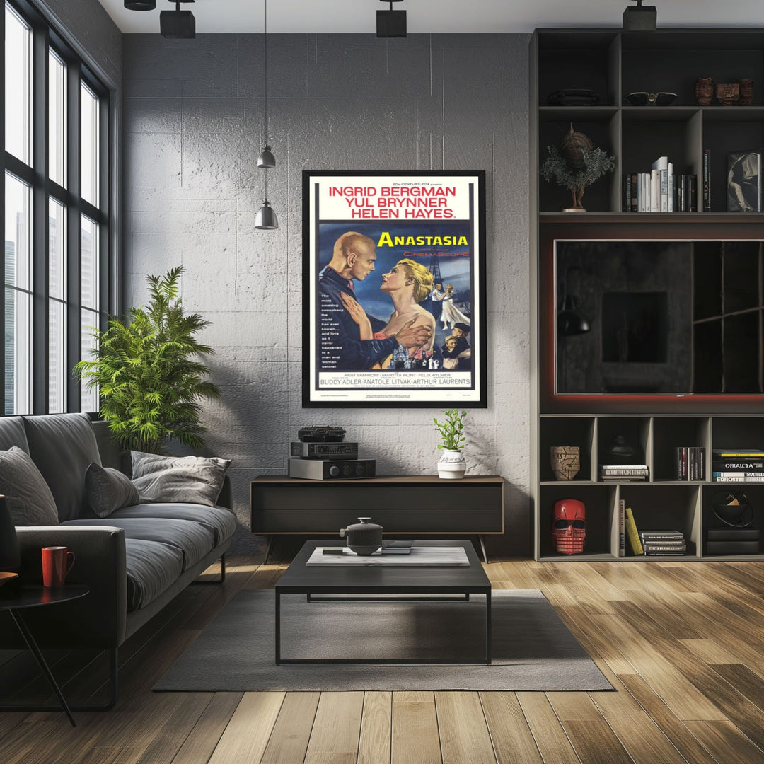"Anastasia" (1956) Framed Movie Poster