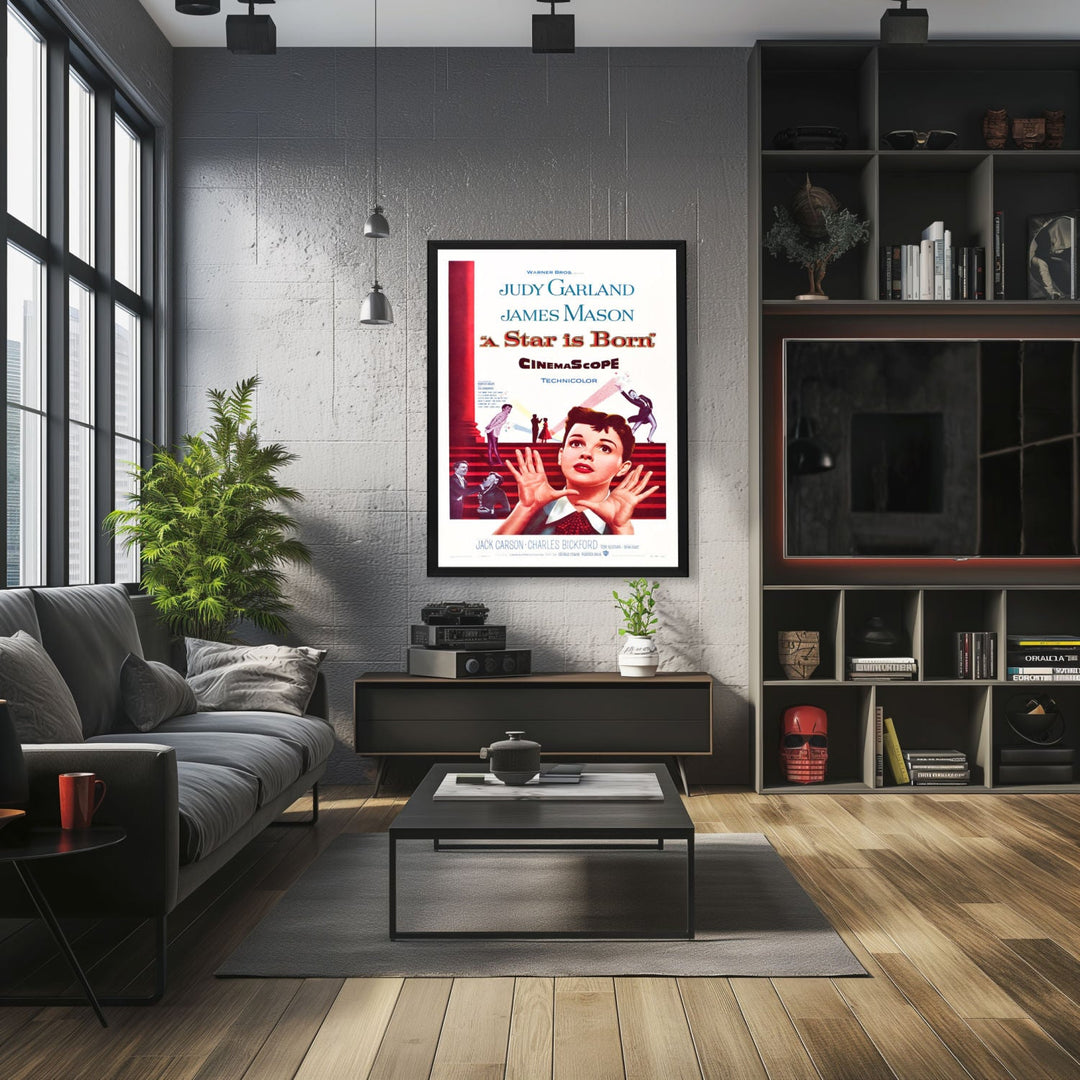 "Star Is Born" (1954) Framed Movie Poster