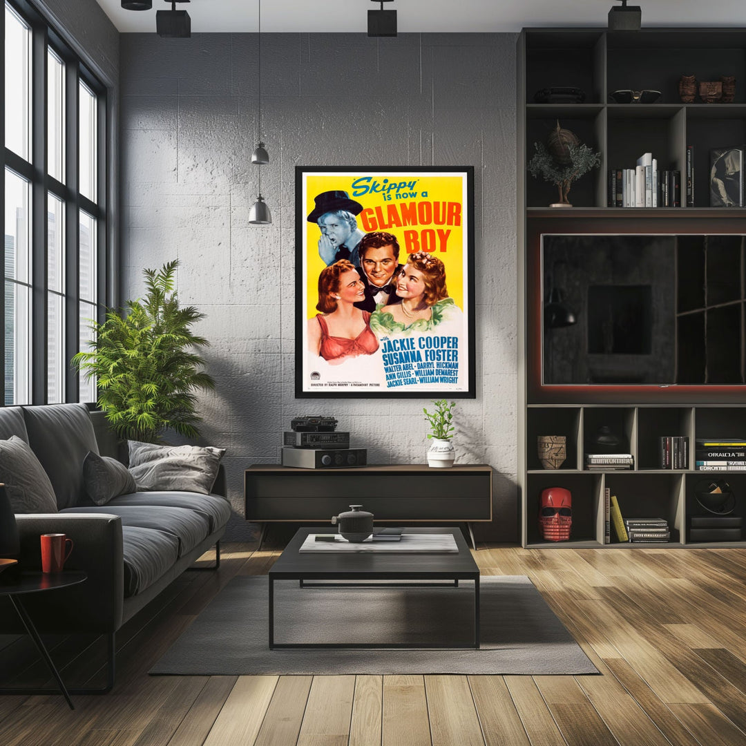 "Glamour Boy" (1941) Framed Movie Poster