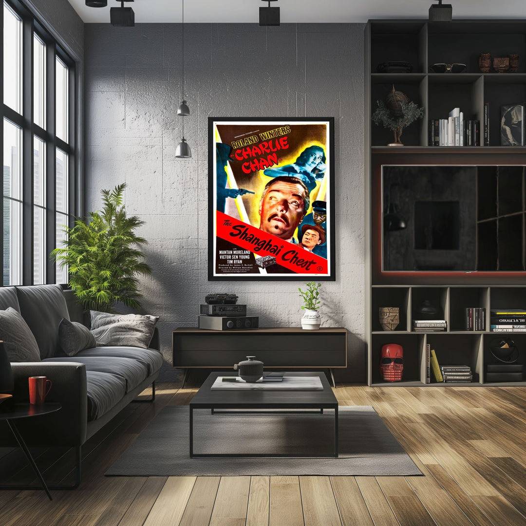 "Shanghai Chest" (1948) Framed Movie Poster