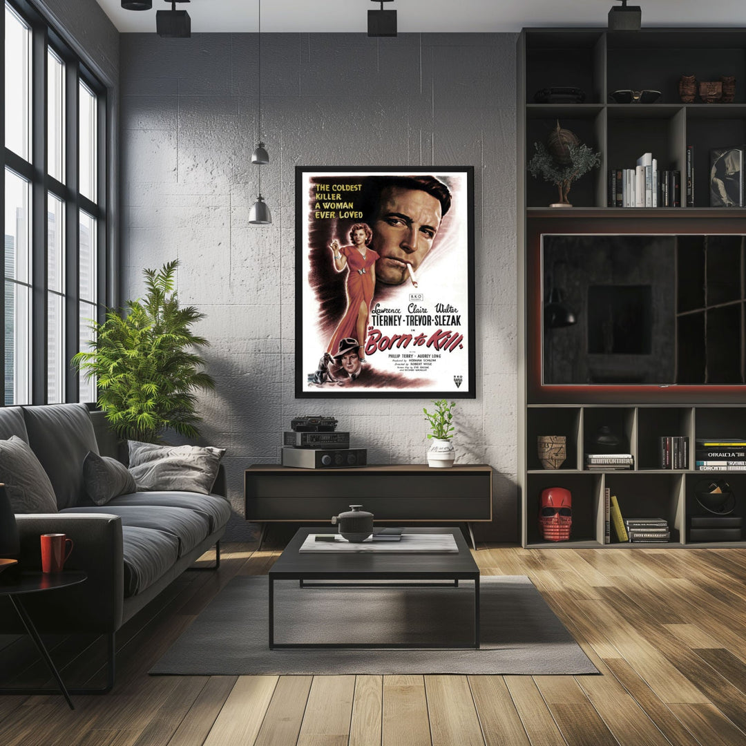 "Born To Kill" (1947) Framed Movie Poster