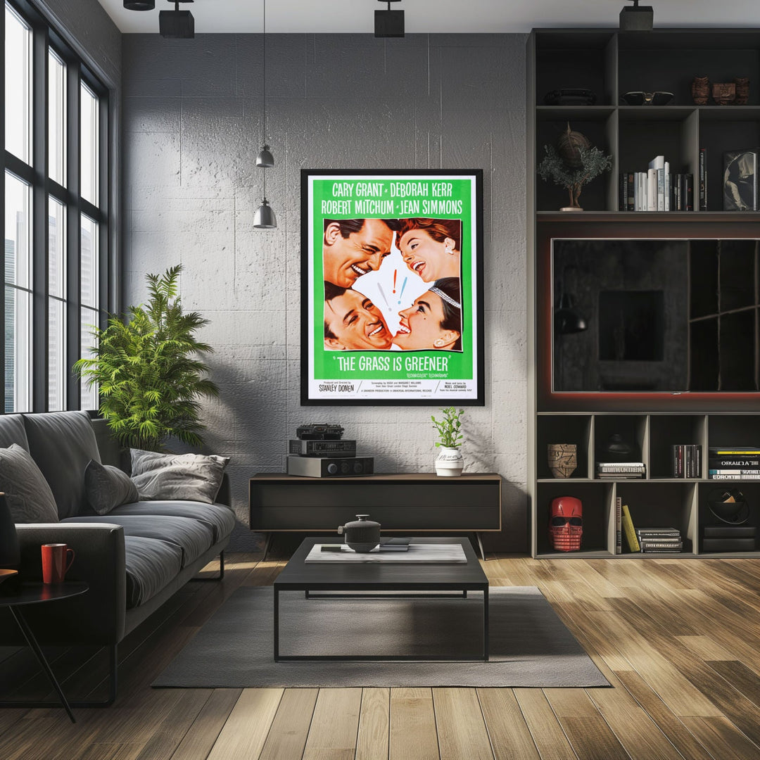 "Grass Is Greener" (1960) Framed Movie Poster