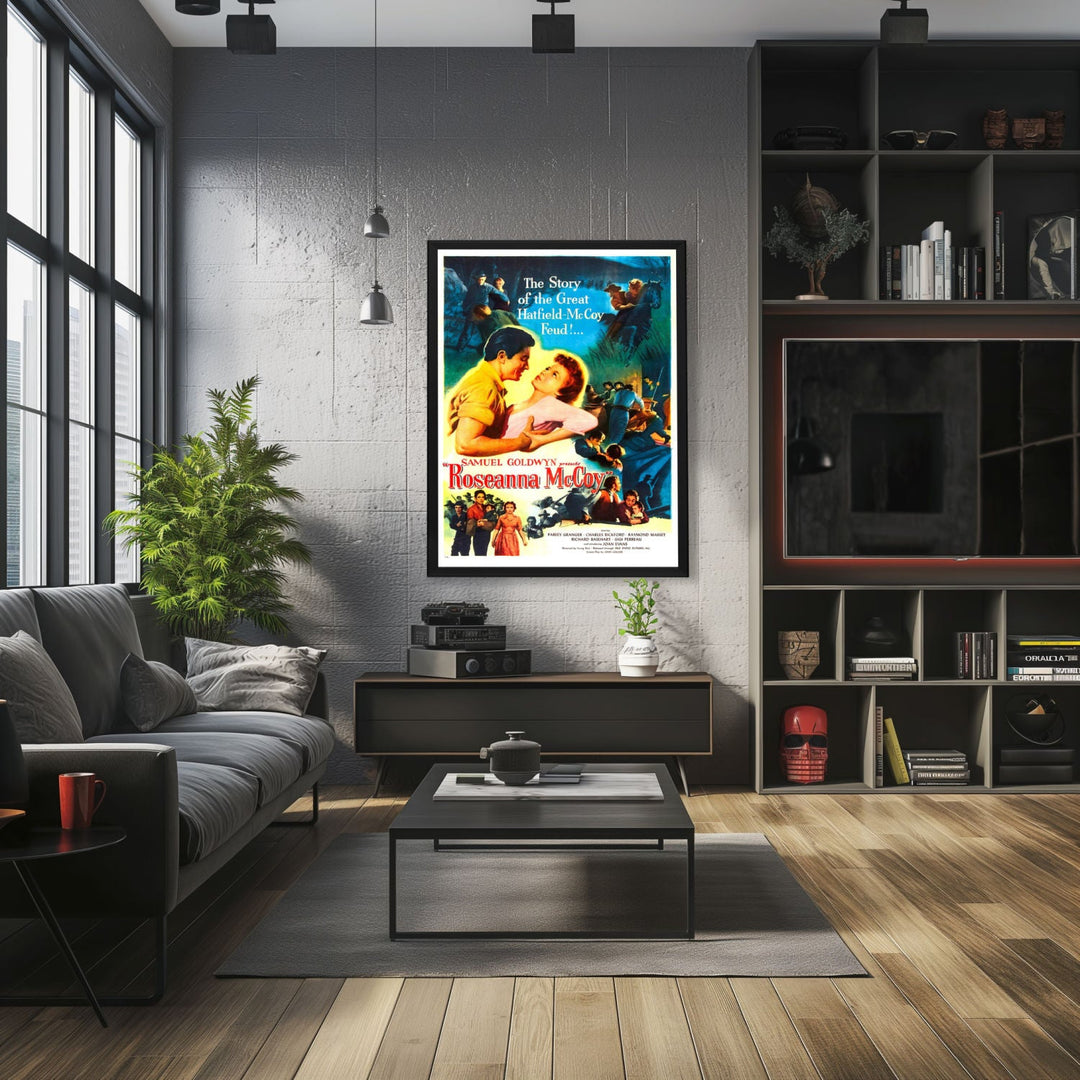 "Roseanna McCoy" (1949) Framed Movie Poster
