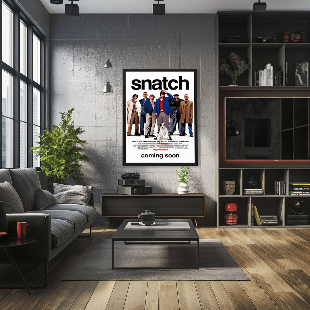 "Snatch" (2000) Framed Movie Poster