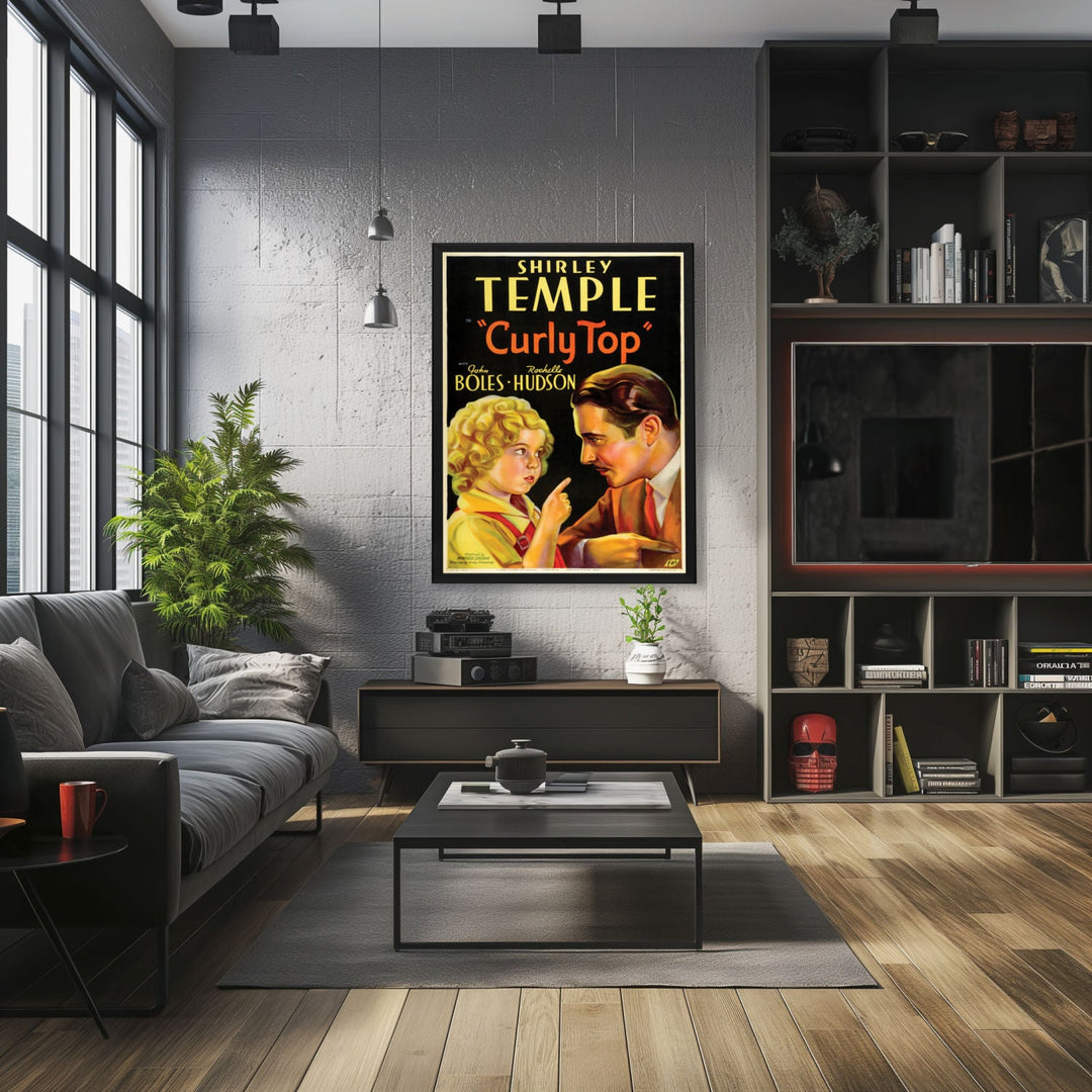 "Curly Top" (1935) Framed Movie Poster