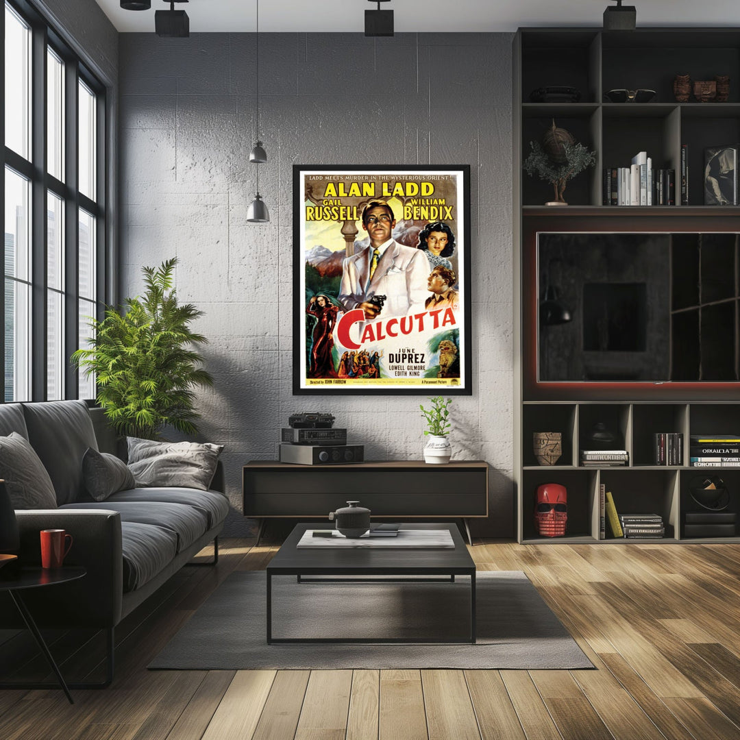 "Calcutta" (1947) Framed Movie Poster