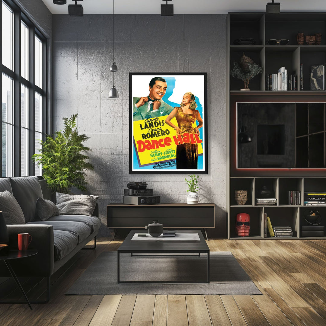 "Dance Hall" (1941) Framed Movie Poster