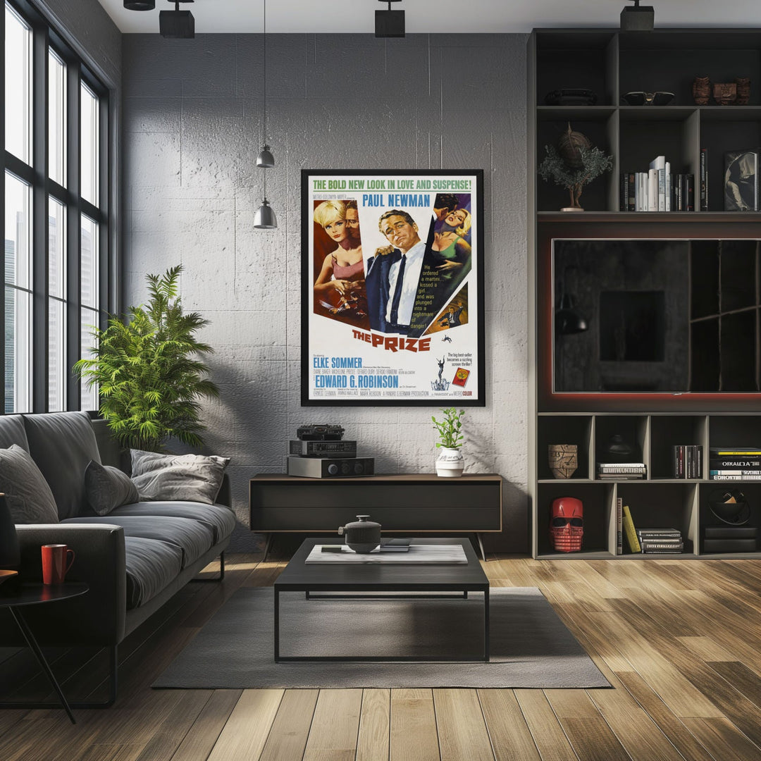 "Prize" (1963) Framed Movie Poster