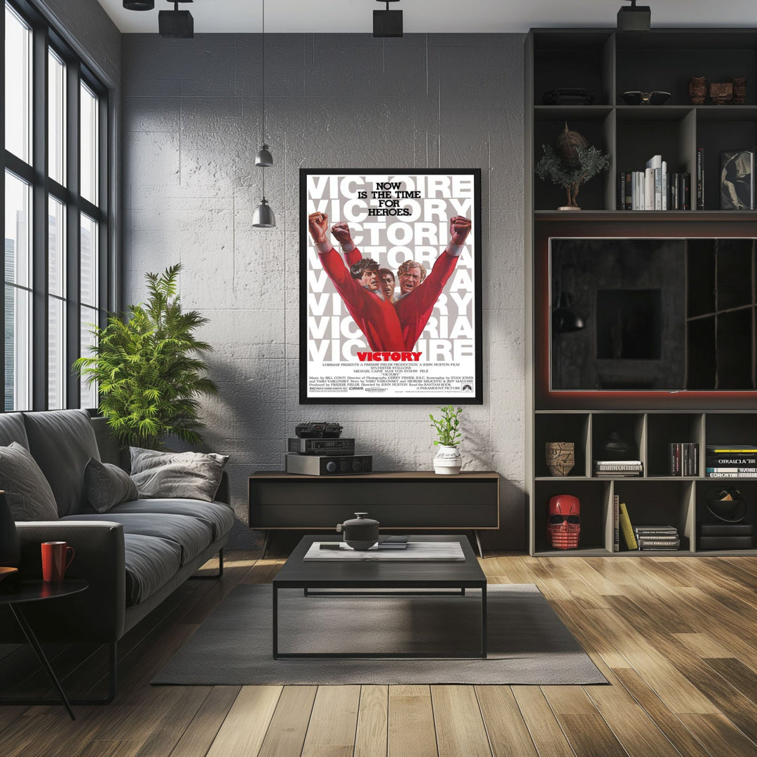 "Victory" (1981) Framed Movie Poster