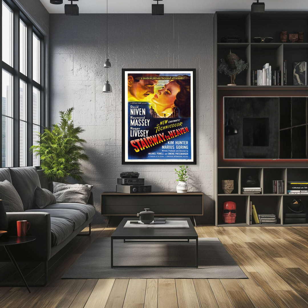 "Stairway To Heaven" (1946) Framed Movie Poster