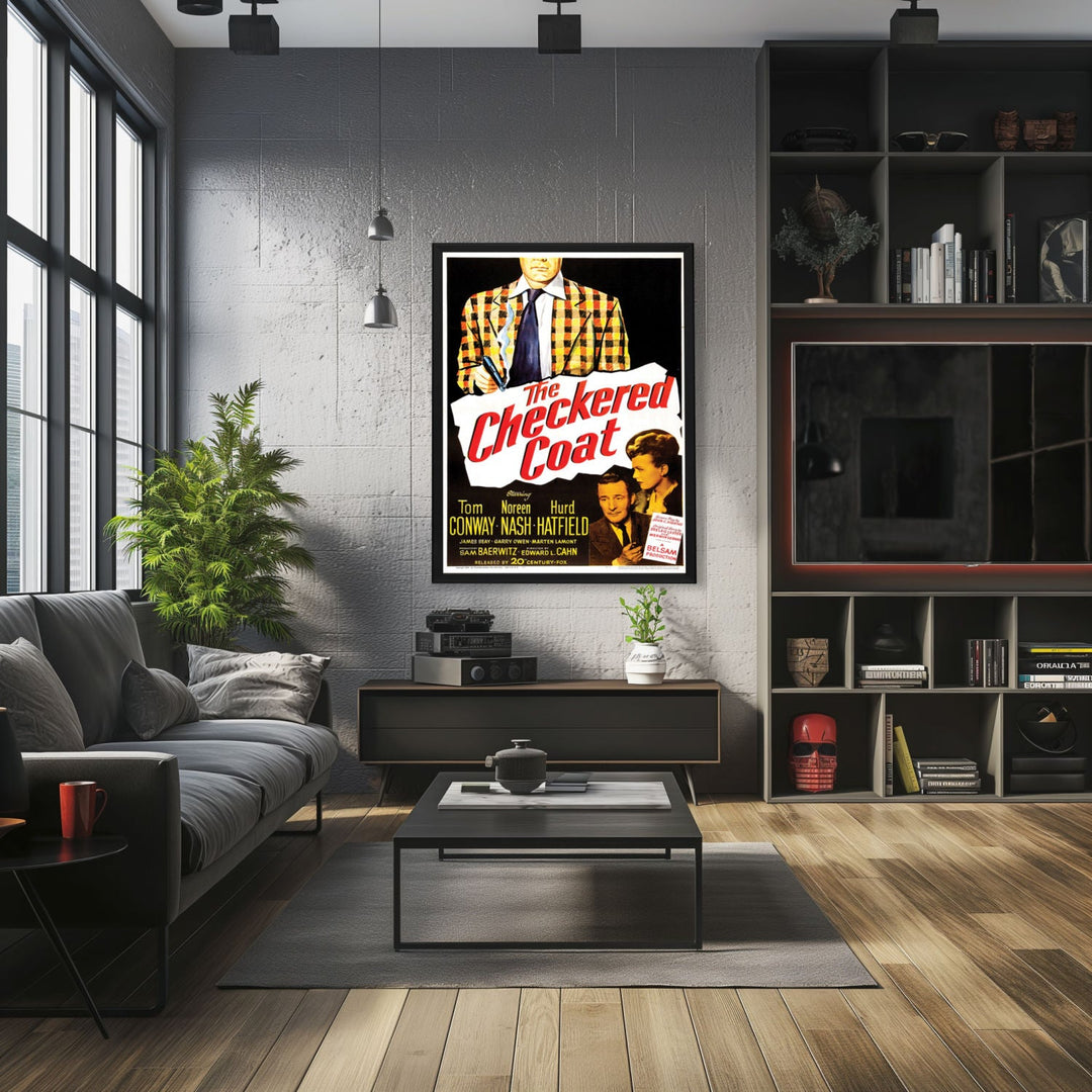 "Checkered Coat" (1948) Framed Movie Poster