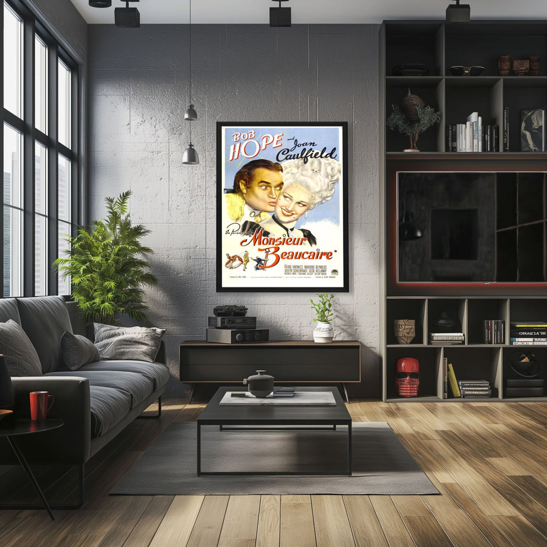 "Monsieur Beaucaire" (1946) Framed Movie Poster