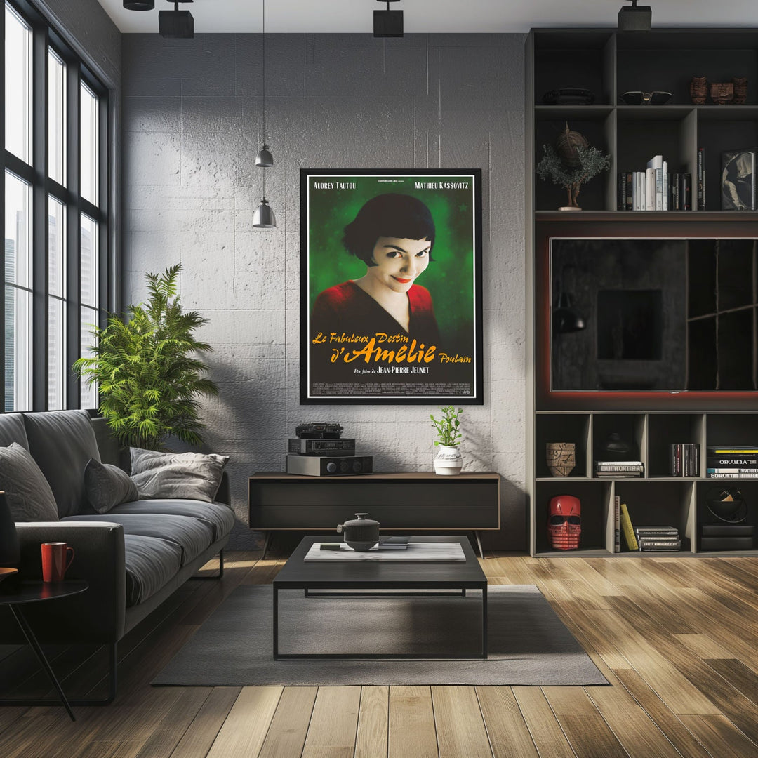"Amelie (French)" (2001) Framed Movie Poster
