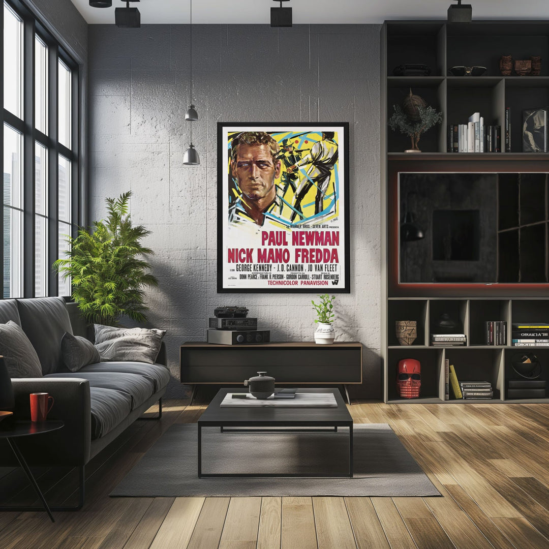 "Cool Hand Luke" (1967) Framed Movie Poster