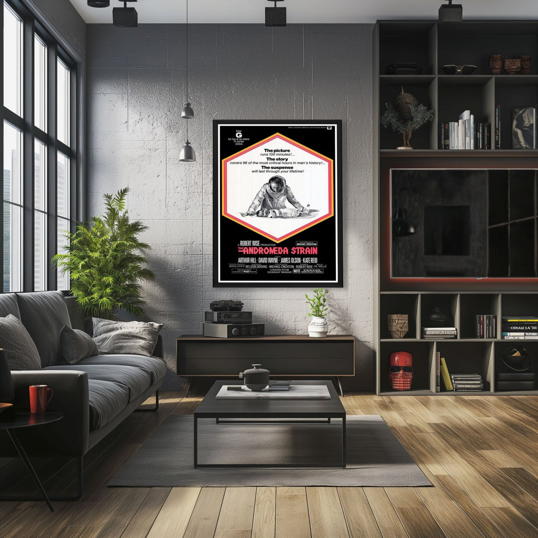 "Andromeda Strain" (1971) Framed Movie Poster
