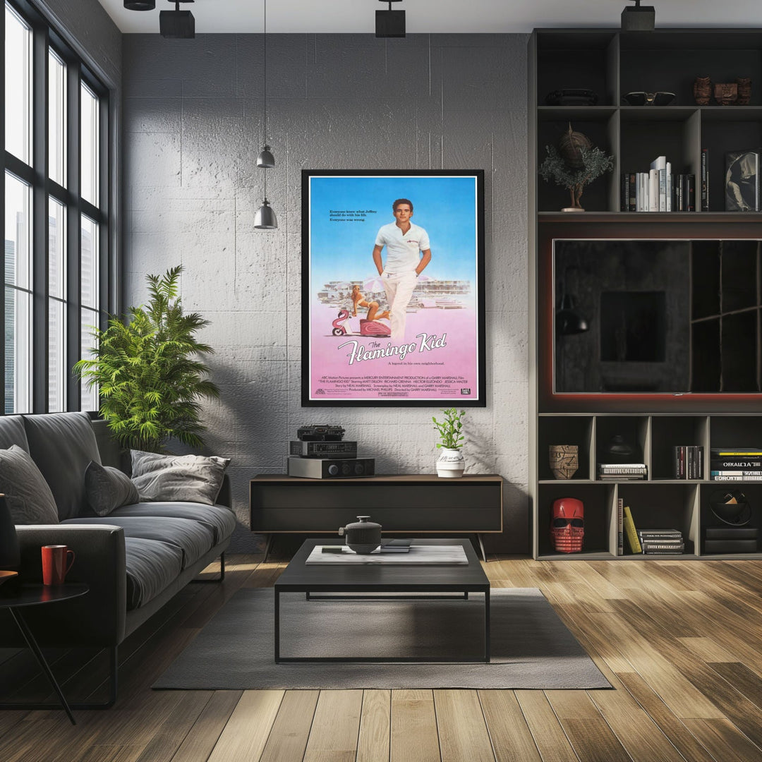 "Flamingo Kid" Framed Movie Poster