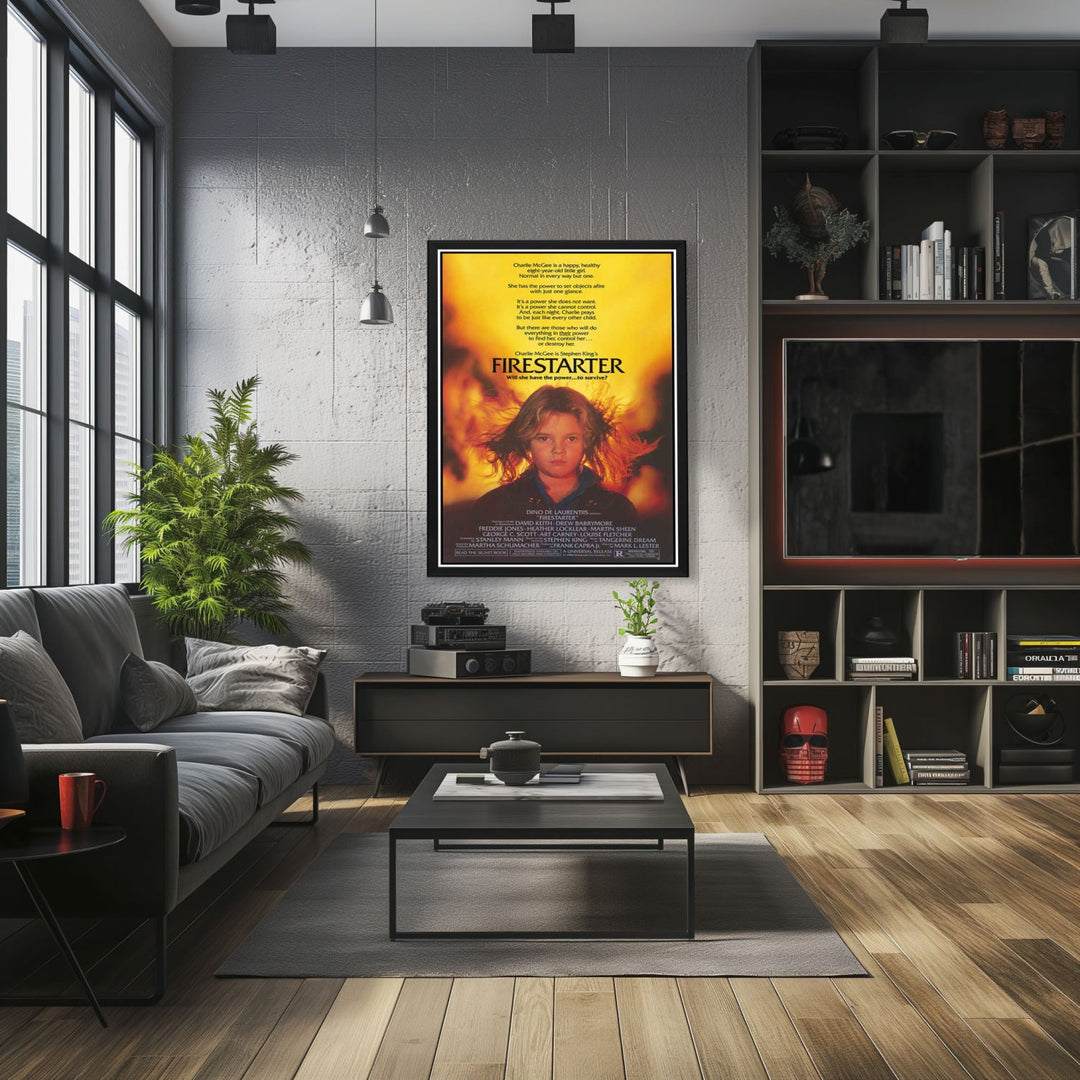 "Firestarter" (1984) Framed Movie Poster