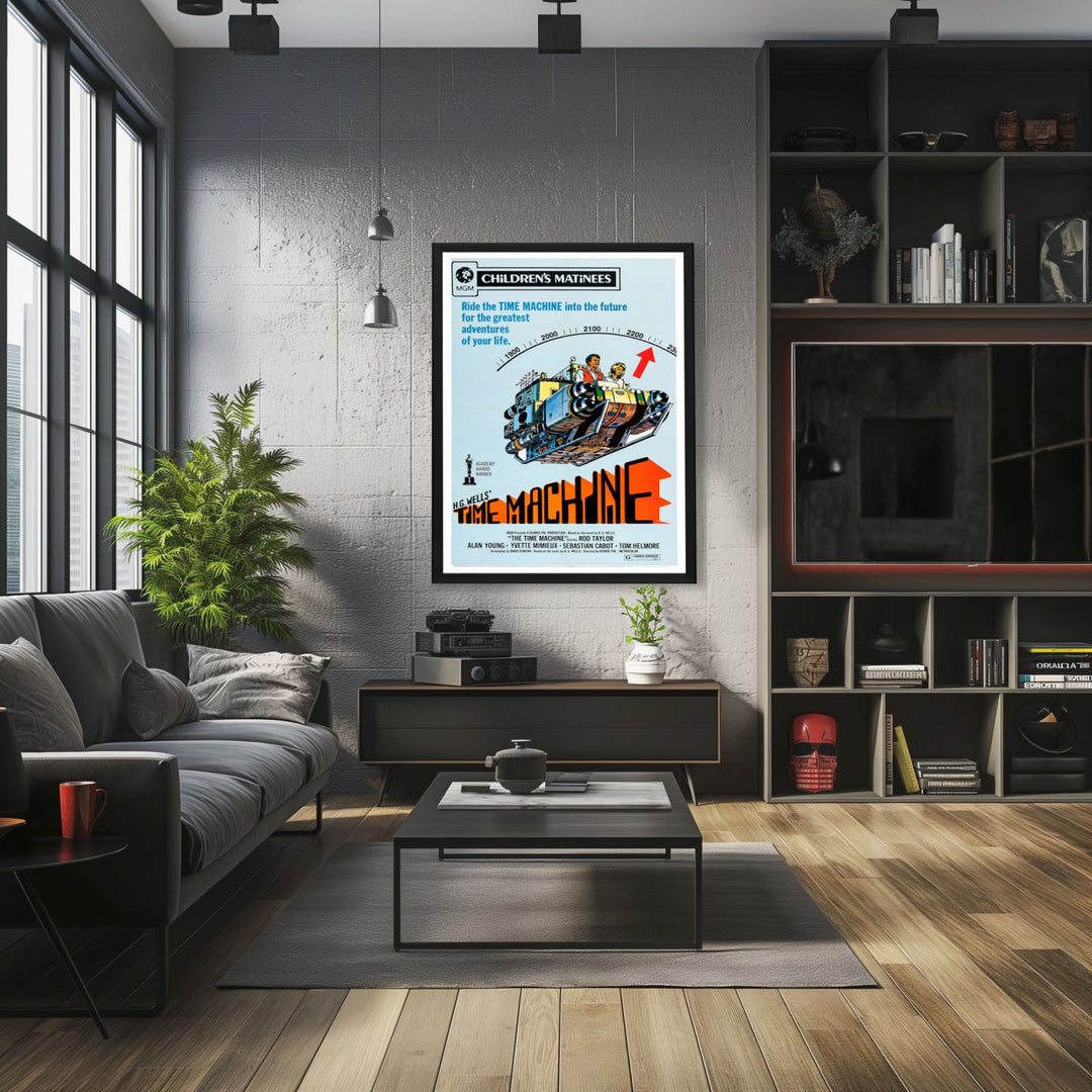 "Time Machine" (1960) Framed Movie Poster