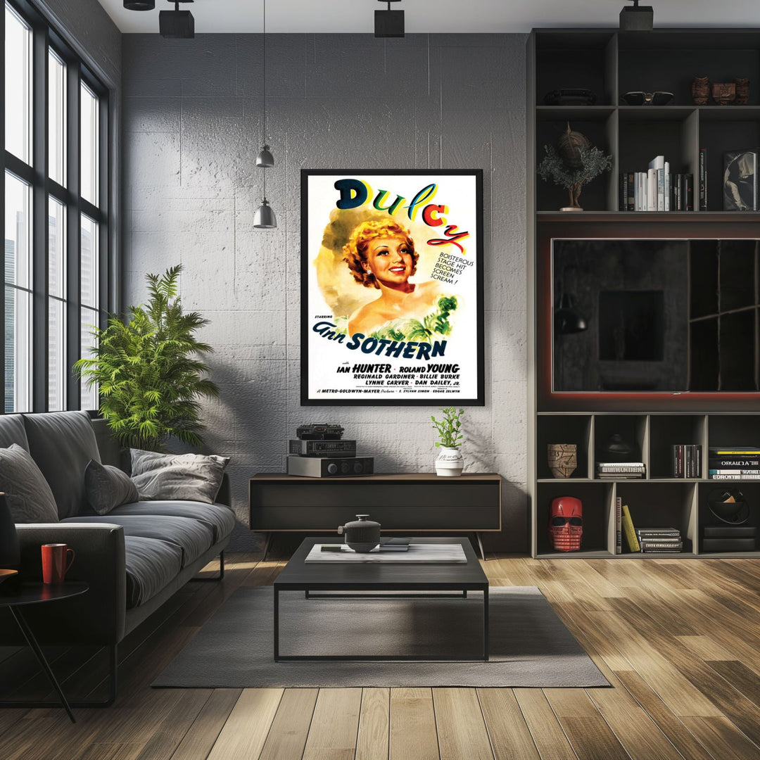 "Dulcy" (1940) Framed Movie Poster