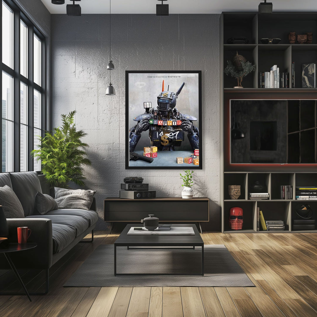 "Chappie" (2015) Framed Movie Poster